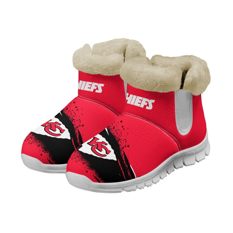 Men's Kansas City Chiefs 2024 Snow Boots/Shoes 003(Pls check description for details)